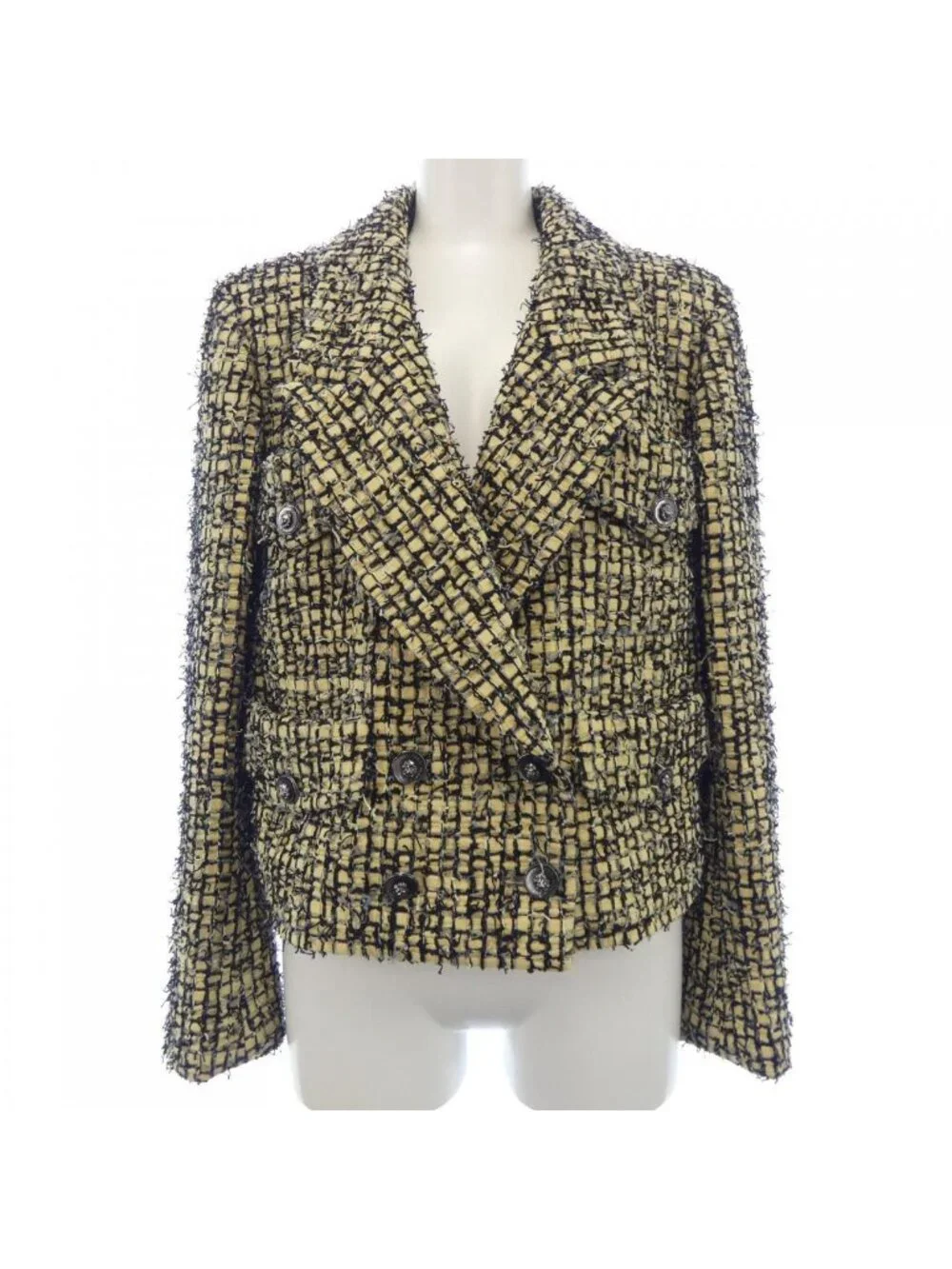 Chanel Jacket Yellow